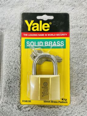 Khóa Yale V140 50 Đồng Chìa Răng Cưa - Hàng Chính Hãng