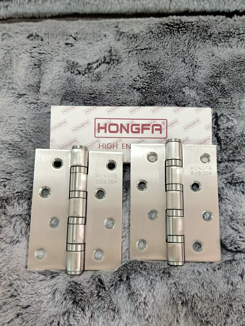 Bản lề lá HongFa inox dành cho cửa đi - Hàng chính Hãng
