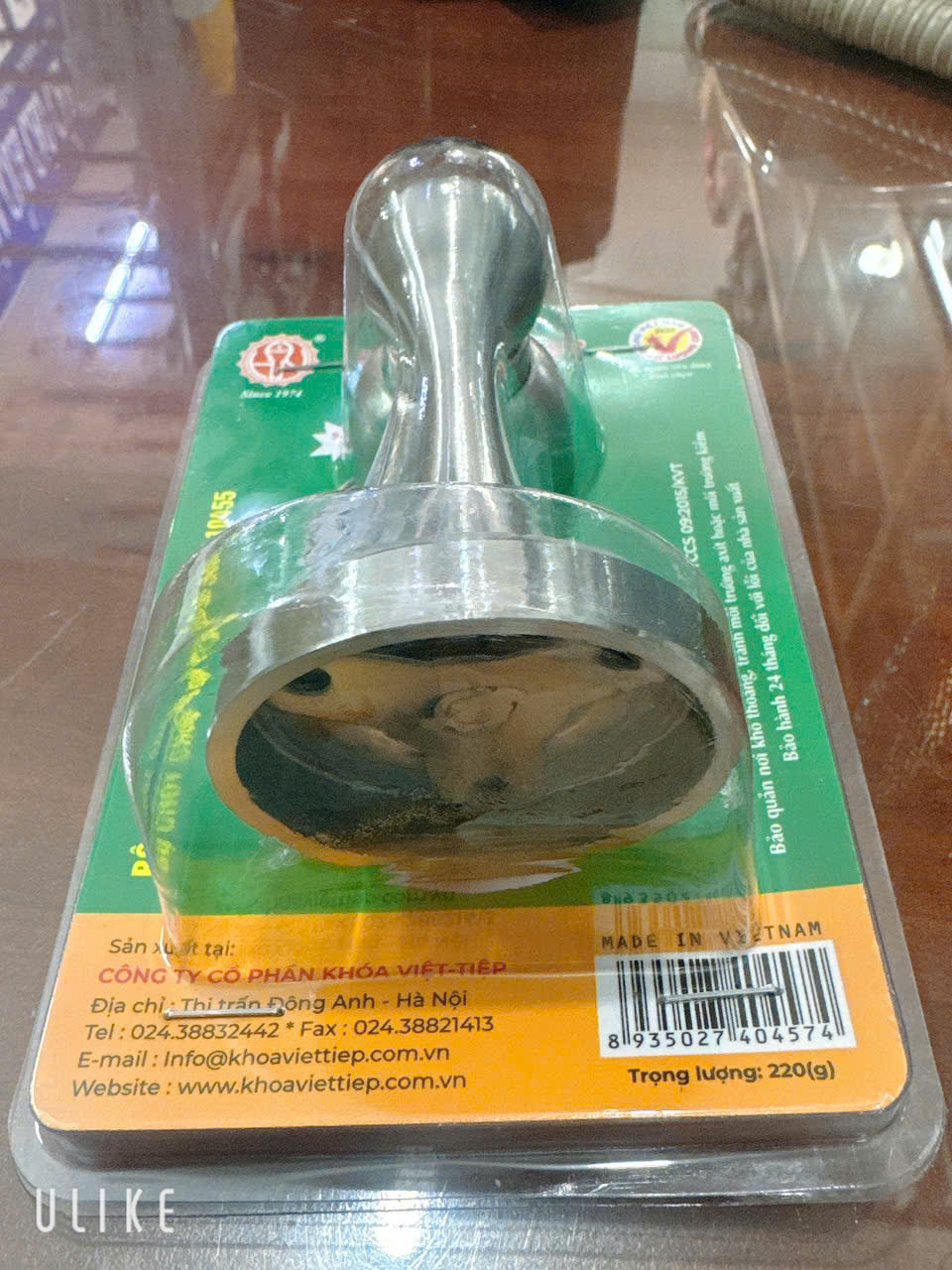 Hít cửa Việt Tiệp inox 304 10455SS - Hàng Chính Hãng