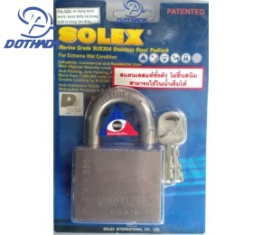 Khóa Solex Inox 304 - Dùng trong môi trường nước - Made In Thailand